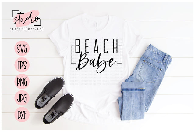 Beach Babe SVG Studio Seven-Four-Zero 