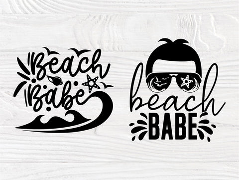 Beach Babe SVG, Summer Sign, Vacation Svg, Shirts SVG TonisArtStudio 