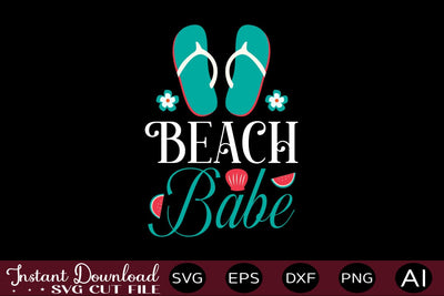 Beach Babe SVG SVG designmaster24 