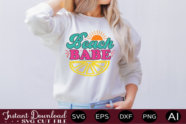 Beach Babe SVG SVG designmaster24 