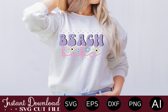 Beach Babe SVG SVG designmaster24 