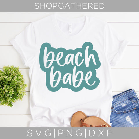 Beach Babe SVG SVG ShopGathered 