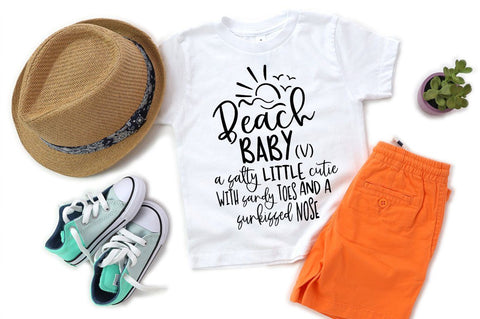 Beach Baby Definition SVG SVG Pickled Thistle Creative 