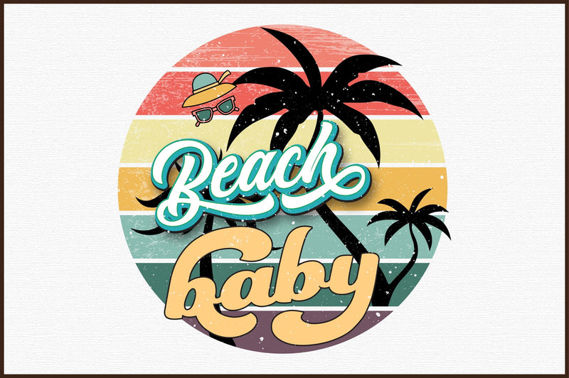 Beach Baby PNG Sublimation Sublimation designartist 