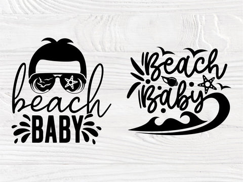 Beach Baby SVG, Summer Svg, Holiday Svg, Shirt Svg SVG TonisArtStudio 