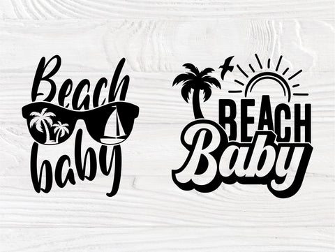 Beach Baby SVG, Summer Svg, Holiday Svg, Shirt Svg SVG TonisArtStudio 