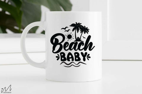 Beach baby svg, Sunshine svg, Summer vibes svg, Summer t shirt svg, Vacation Svg, Ocean Svg Svg, Beach Svg, Beach t shirt svg, Summer mug svg, Beach time svg, Summer Cut Files, Hello summer svg, Lake time SVG Isabella Machell 