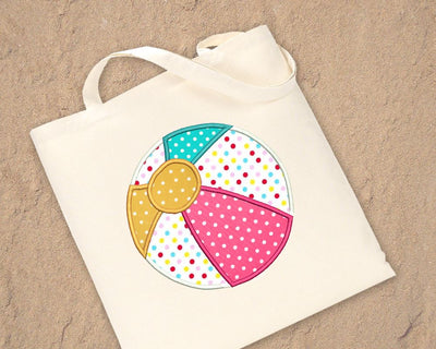 Beach Ball Applique Embroidery Embroidery/Applique DESIGNS Designed by Geeks 