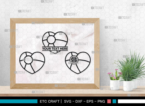 Beach Ball Monogram, Beach Ball Silhouette, Beach Ball SVG, Beach Svg, Basket Ball Svg, Sports Svg, SB00105 SVG ETC Craft 