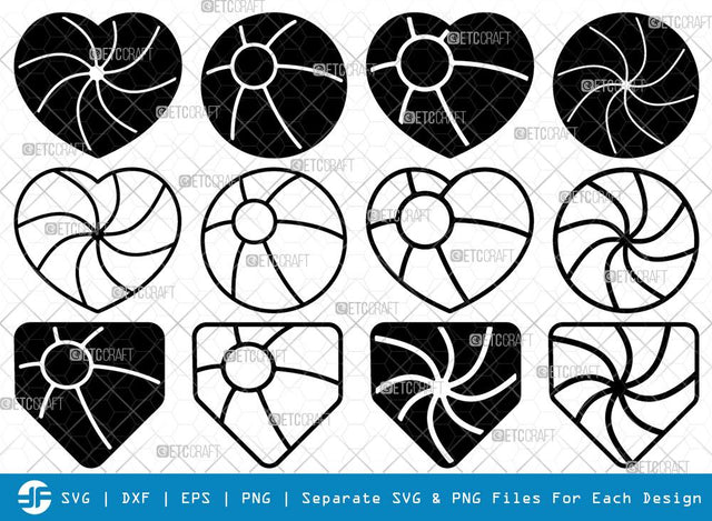 Beach Ball SVG Cut Files | Beach Ball Silhouette SVG ETC Craft 