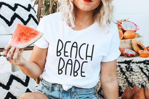 Beach Bikini - Quirky Handwritten Font Font KA Designs 