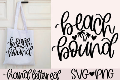 Beach bound svg, beach shirt, vacation shirt svg, beach vibes svg, beach trip svg, beach please svg, beach life svg, beach bag svg, SVG AnitaAlyiaLettering 