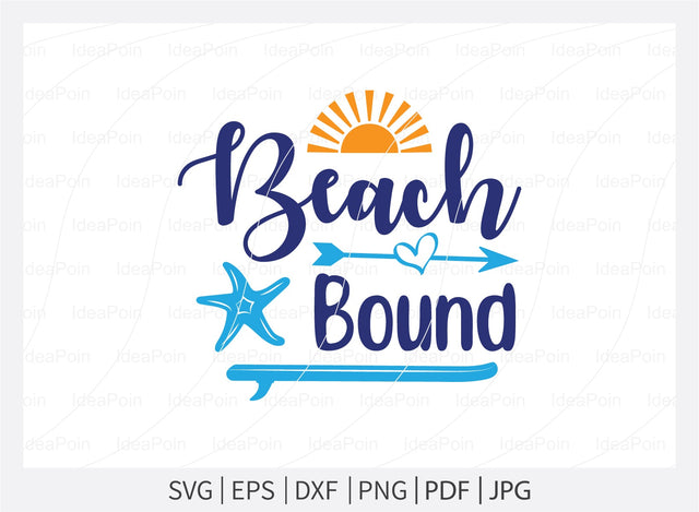Beach bound Svg, Beach SVG, Beach designs, Beach please, Sea You at the Beach, Beach bound, Life is better by the beach, Summer Svg, Beach Life Svg SVG Dinvect 