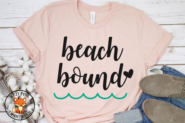 Beach Bound SVG | Summer | SVG PNG DXF SVG RedFoxDesignsUS 