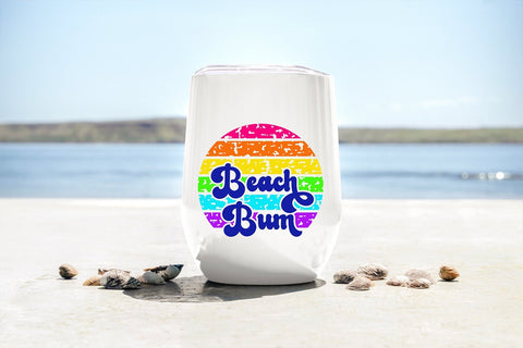 Beach Bum Distressed SVG SVG B Renee Design 