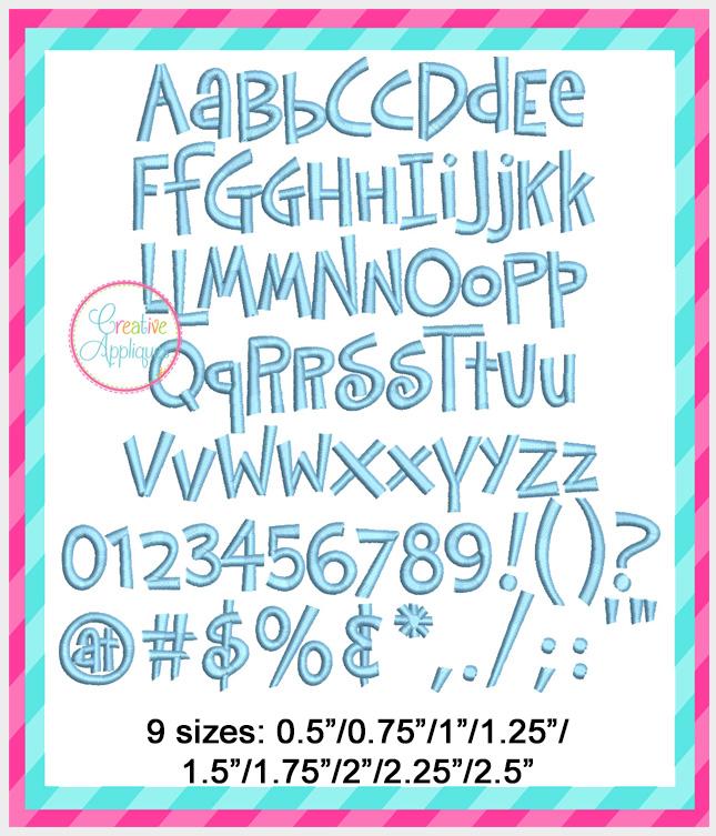 Beach Bum Embroidery Font Font Creative Appliques 