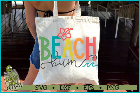 Beach Bum Hibiscus SVG File SVG Crunchy Pickle 