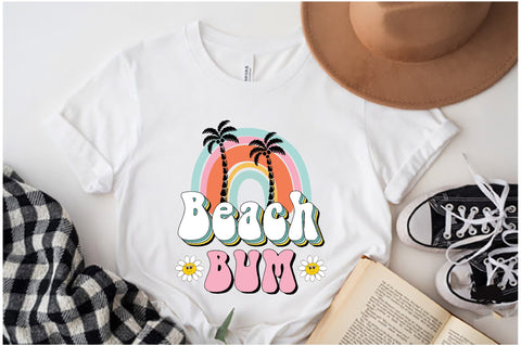 Beach Bum Retro Summer Sublimation Sublimation Jagonath Roy 