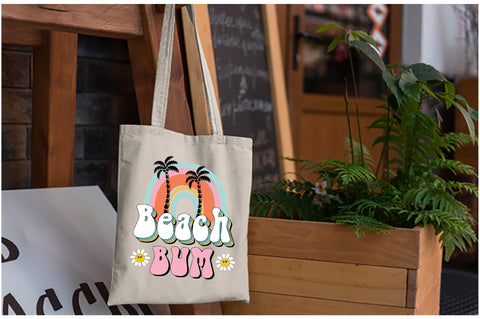 Beach Bum Retro Summer Sublimation Sublimation Jagonath Roy 