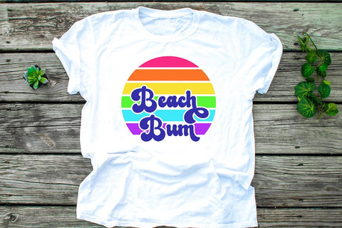 Beach Bum Retro SVG SVG B Renee Design 