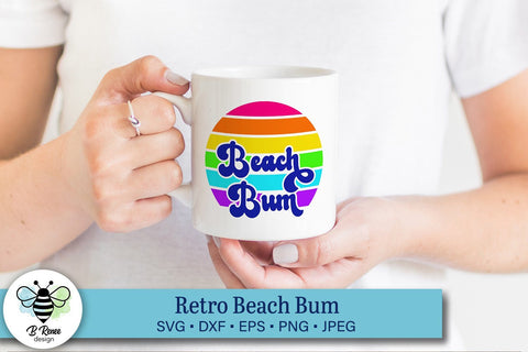 Beach Bum Retro SVG SVG B Renee Design 