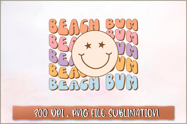 Beach bum Sublimation SVG Shetara Begum 