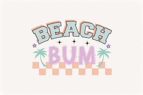 Beach Bum Sublimation SVGArt 