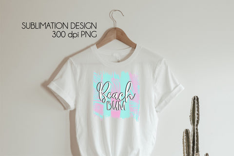 Beach Bum | Summer Sublimation Design Sublimation DIYxe Designs 
