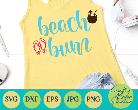Beach Bum Svg - Beach - Summer - Vacation SVG Crafty Mama Studios 