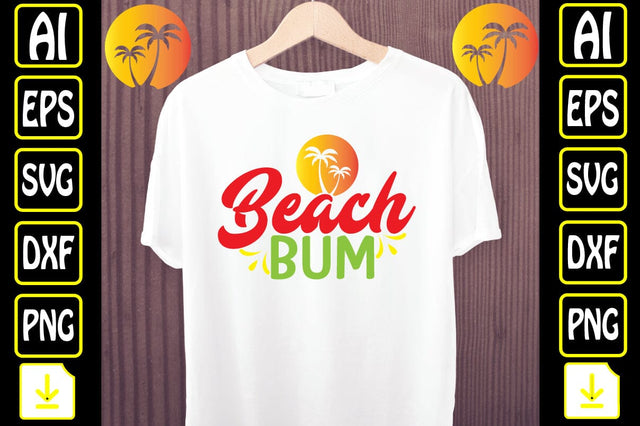 Beach Bum SVG Craftlabsvg24 