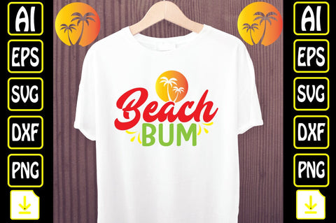 Beach Bum SVG Craftlabsvg24 
