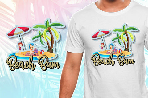 Beach Bum SVG designartist 