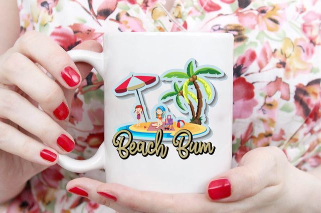 Beach Bum SVG designartist 