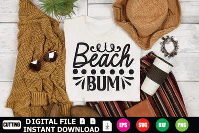 Beach Bum SVG Shahin alam 