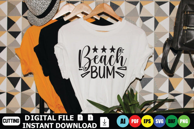 Beach Bum SVG Shahin alam 