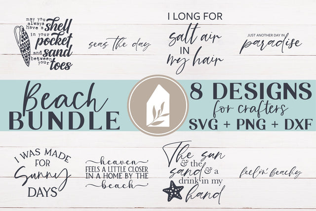 Beach Bundle SVG | Summer Bundle SVG SVG LilleJuniper 