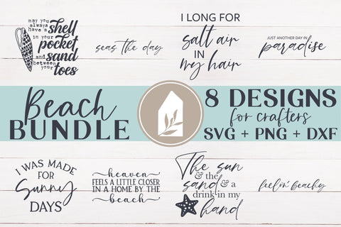 Beach Bundle SVG | Summer Bundle SVG SVG LilleJuniper 