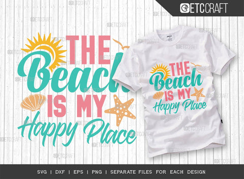 Beach Bundle Vol-01 SVG Cut File | Beach Svg | Beach Junkie Svg | The Beach Is My Happy Place Svg | Beaches Booze And Besties Svg | Hola Beaches Svg | Beach Time Svg | Beach Please Svg | Quote Design SVG ETC Craft 