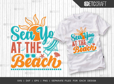 Beach Bundle Vol-02 SVG Cut File | Beach Svg | Sea You At The Beach Svg | Lifes A Beach Svg | Beaches Booze And Besties Svg | Life Is Better At The Beach Svg | Love You To The Beach And Back Svg | Quote Design SVG ETC Craft 