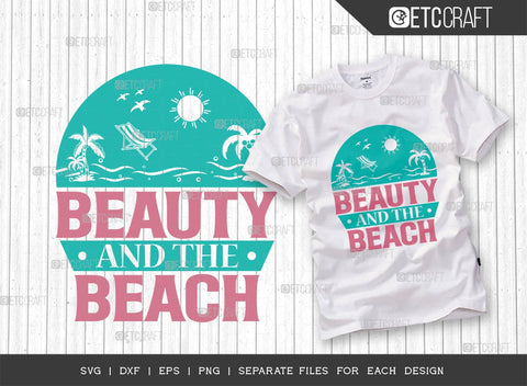 Beach Bundle Vol-08 SVG Cut File | Vacay Mode Svg | Beach Vibes Svg | Girl's Trip Svg | Beach Squad Svg | Family Trip Svg | Beauty And The Beach Svg | Family vacation Svg | Quote Design SVG ETC Craft 