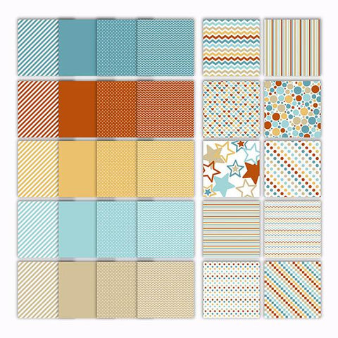 Beach Colors Digital Papers Sublimation Old Market 