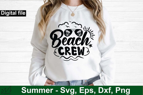 Beach crew t shirt svg,Summer svg, Summer t shirt svg, Vacation Svg, Ocean Svg Svg, Beach Svg, Beach t shirt svg, Summer mug svg, Beach time svg, Summer vibes svg, Hello summer svg, Lake time SVG Isabella Machell 