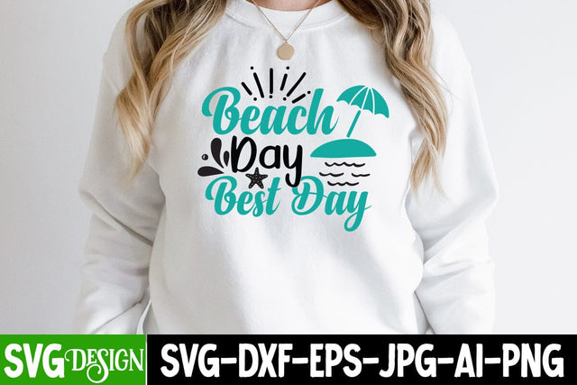 Beach Day Best Day SVG Cut File, Summer SVG Cut File,Aloha Summer SVG Design, Summer SVG Quotes, Summer Sublimation PNG,Funny Summer SVG SVG BlackCatsMedia 