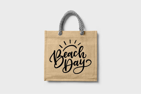 Beach Day SVG, Summer SVG, Hand Lettered SVG Cerebrations 