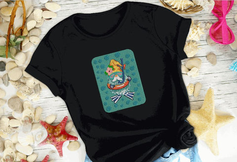 Beach Gnome Embroidery Design 2 Embroidery/Applique DESIGNS Angie 