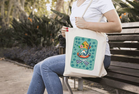 Beach Gnome Embroidery Design 2 Embroidery/Applique DESIGNS Angie 