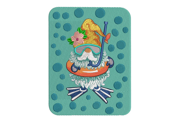 Beach Gnome Embroidery Design 2 Embroidery/Applique DESIGNS Angie 
