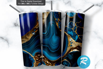 Beach Gold Tumbler 20 oz / 30 oz Tumbler PNG Sublimation Regulrcrative 