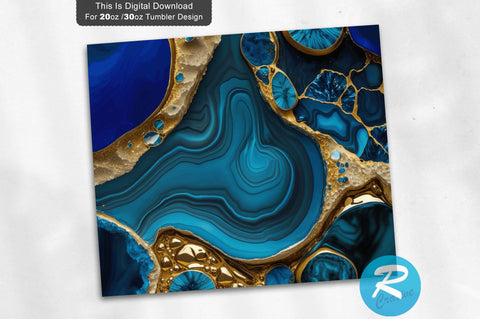 Beach Gold Tumbler 20 oz / 30 oz Tumbler PNG Sublimation Regulrcrative 