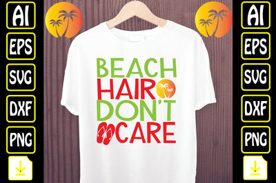 Beach Hair Don’t Care SVG Craftlabsvg24 
